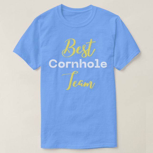 T-shirt Équipe de Cornhole (Design devant)