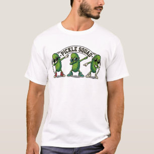 T-shirt Équipe de cornichons drôles Dabbing Rétro