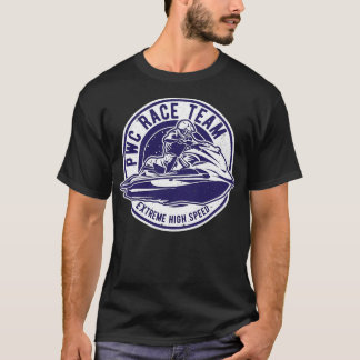T-shirt Équipe de course PWC Jet Ski