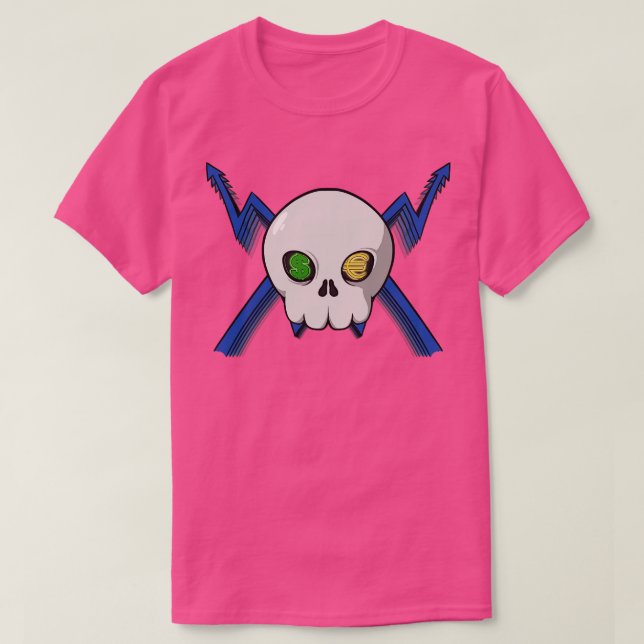 T-shirt Équipe de courtiers Jolly pirate pas de légende (Design devant)