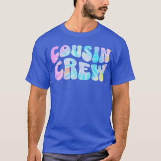 T-shirt Équipe de cousins Famille Groupe d'adultes assorti