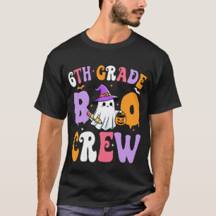 T-shirt Équipe de cri 6e année Fantôme Sixième année Hallo