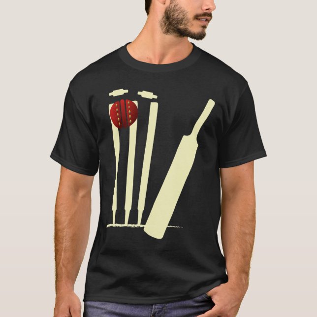 T-shirt Équipe de cricket T  (Devant)