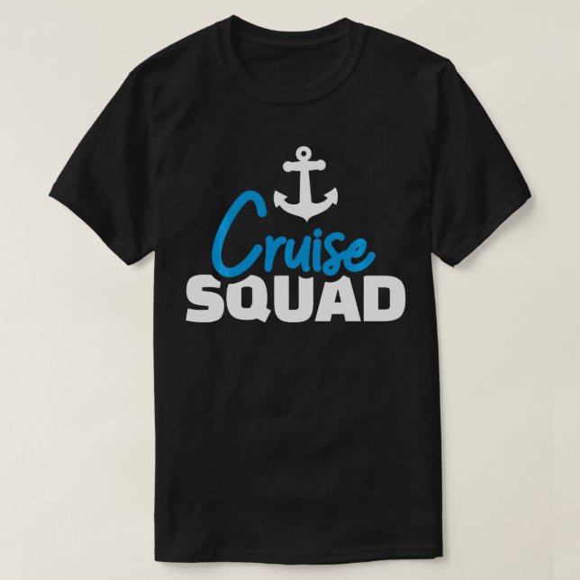 T-shirt Équipe de croisière (Design devant)