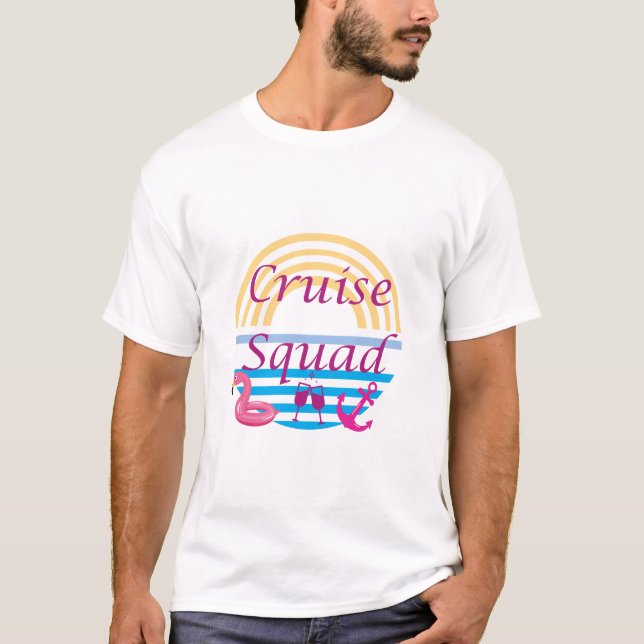 T-shirt Équipe de croisière (Devant)