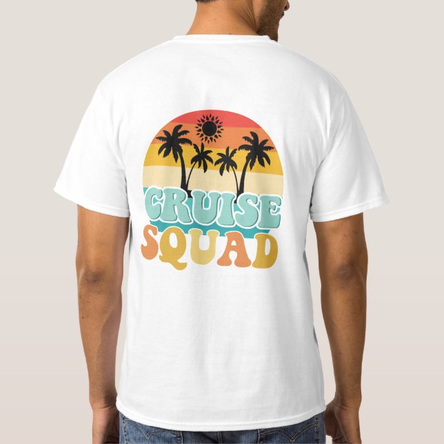 T-shirt Équipe de croisière (Dos)