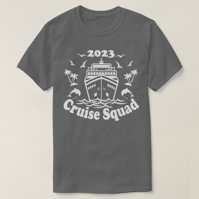 T-shirt équipe de croisière (Design devant)