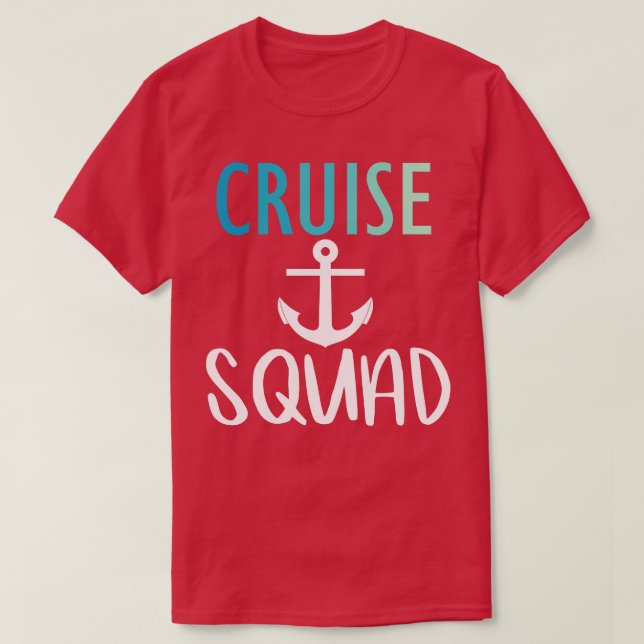 T-shirt Équipe de croisière 1 (Design devant)