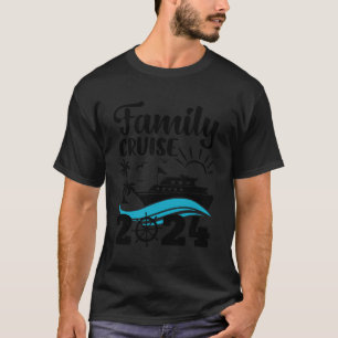T-shirt Équipe de croisière 2024 Groupe famille d'adolesce