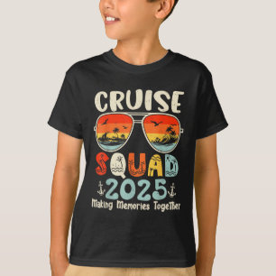 T-shirt Équipe de croisière 2025 Famille de jumelage de va