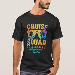 T-shirt Équipe de croisière 2025 Voyage de vacances en fam