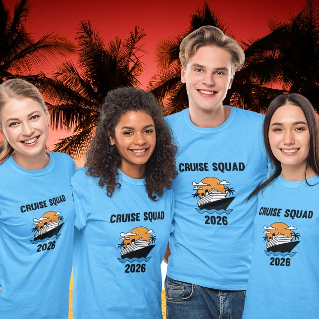 T-shirt Équipe de croisière 2026 Conception de groupe asso (Créateur téléchargé)