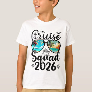 T-shirt Équipe de croisière 2026 Vacances d'été Famille Co