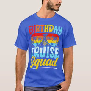 T-shirt Équipe de croisière d'anniversaire