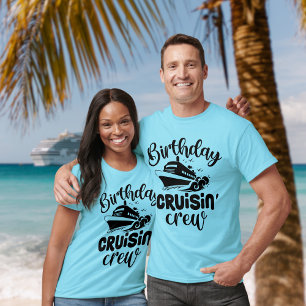 T-shirt Équipe de croisière d'anniversaire - Croisière amu