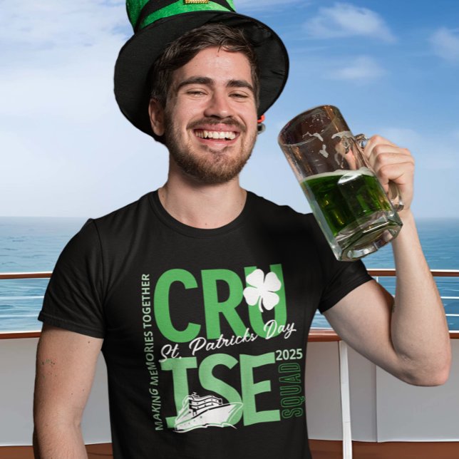 T-shirt Équipe de croisière de la Saint-Patrick année pers (Créateur téléchargé)