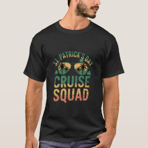 T-shirt Équipe de croisière de la Saint-Patrick drôle de f