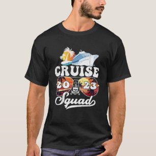 T-shirt Équipe de croisière Famille de jumelage de vacance
