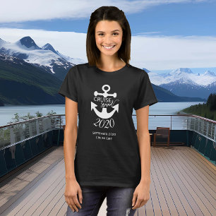 T-shirt Équipe de croisière Groupe familial personnalisé A