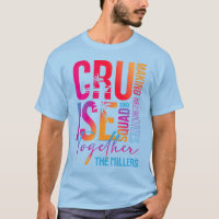 Équipe de croisière Rendre des souvenirs Nom et da