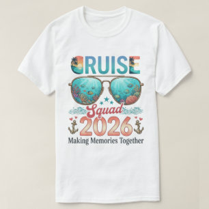 T-shirt Équipe de Croisière Sous-Marine Tropicale 2026