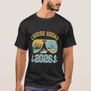 T-shirt Équipe de croisière Voyage de vacances à Charlotte