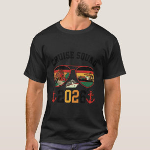 T-shirt Équipe de croisière Voyage de vacances en Belgique