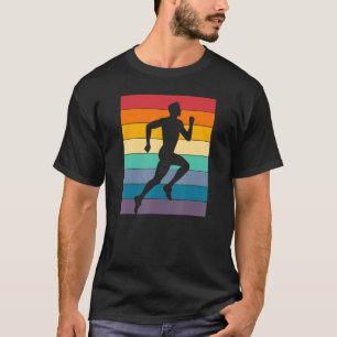 T-shirt Équipe de cross-country détendue Vintage Retro S