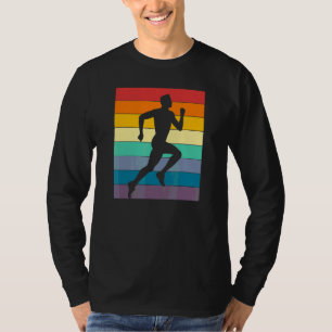 T-shirt Équipe de cross-country pour hommes, rétro vintage
