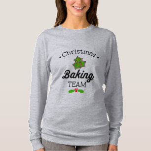 T-shirt équipe de cuisine de noël ginger snap cookie drôle