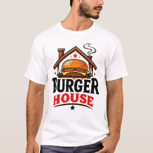 T-shirt Équipe de cuisine du restaurant Burger House 👨