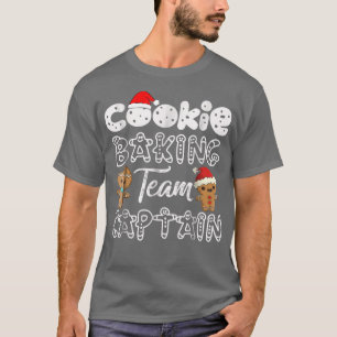T-shirt Équipe De Cuisinière De Cookies Capitaine Funny Ba