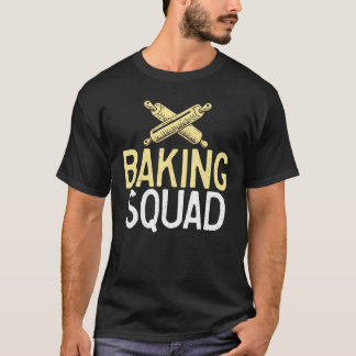 T-shirt Équipe de cuisson Amis Cuisine Baking Baker