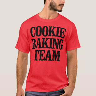 T-shirt Équipe de cuisson de biscuits amusante minimale 23