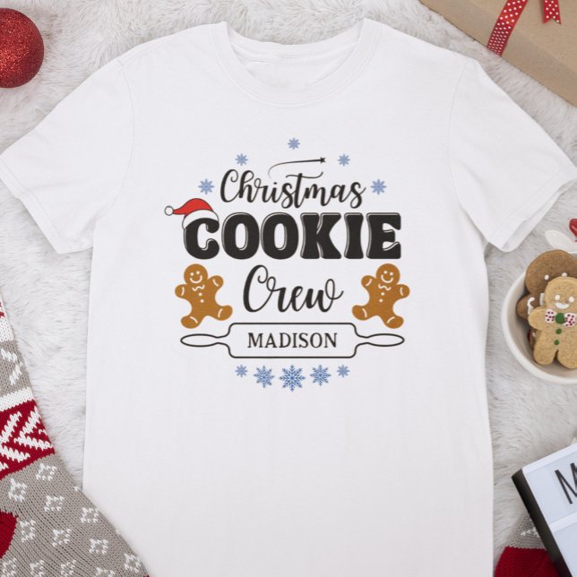 T-shirt Équipe de cuisson de biscuits de Noël (Créateur téléchargé)