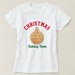 T-shirt Équipe de cuisson de Noël
