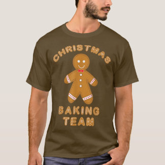 T-shirt Équipe de cuisson de Noël Cookie Ginger Pain T-shi