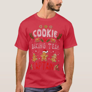 T-shirt Équipe de cuisson des biscuits Capitaine Funny Gin