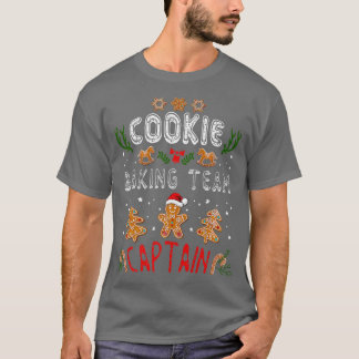 T-shirt Équipe de cuisson des biscuits Capitaine Funny Gin