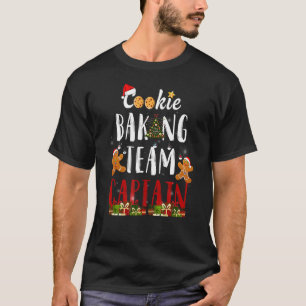 T-shirt Équipe de cuisson des biscuits Capitaine Gingerbre