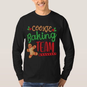 T-shirt Équipe de cuisson des biscuits Escouade de Noël Éq