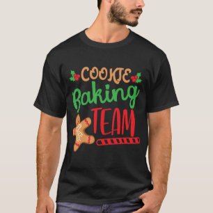 T-shirt Équipe de cuisson des biscuits Escouade de Noël Éq