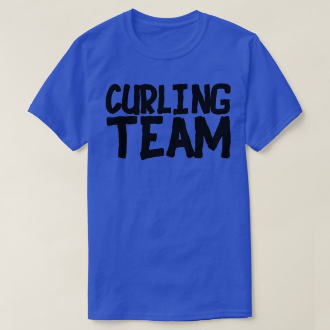 T-shirt Équipe de curling (Design devant)