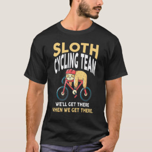T-shirt Équipe de cyclisme paresseux de fainéantise Fainéa