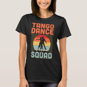T-shirt Équipe de danse du tango correspondant École de da