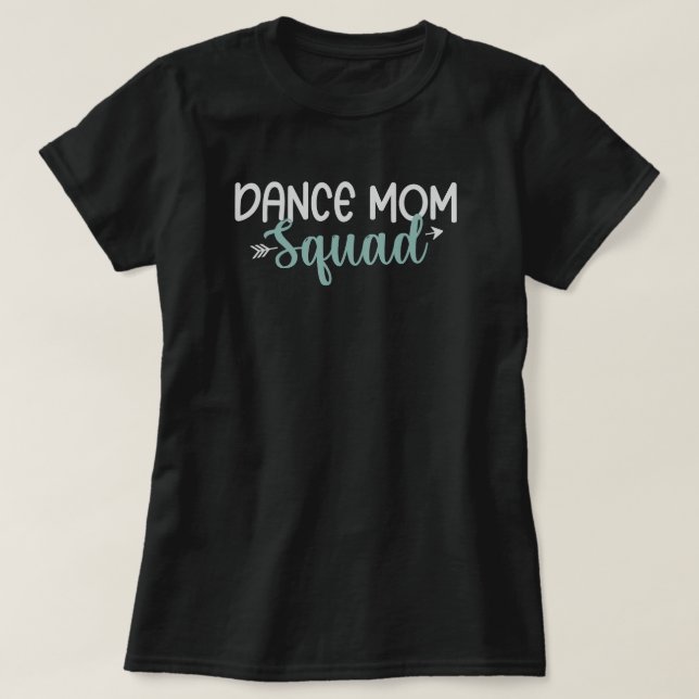 T-shirt Équipe de danse maman (Design devant)