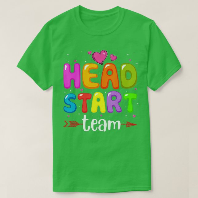 T-shirt Équipe de démarrage Chef Enseignant Éducation de l (Design devant)