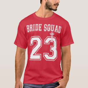 T-shirt Équipe de demoiselles d'honneur 2023 Groupe de fêt