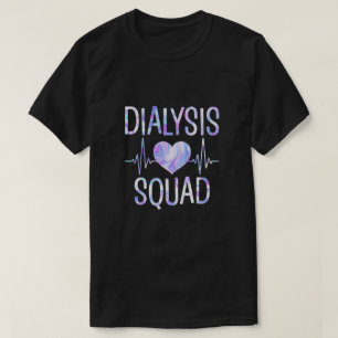 T-shirt Équipe de dialyse - Néphrologie drôle Hémodialyse