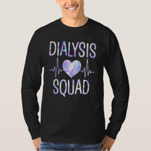 T-shirt Équipe de dialyse Néphrologie drôle Hémodialyse Te